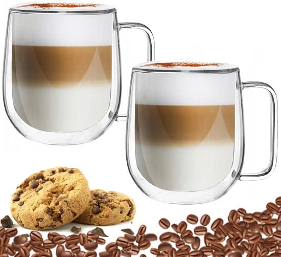 luxe dubbelwandige theeglazen cappuccino glazen koffieglas dubbelwandig 1 1
