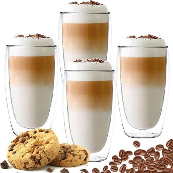 luxe latte macchiato glazen dubbelwandig dubbelwandige koffieglazen