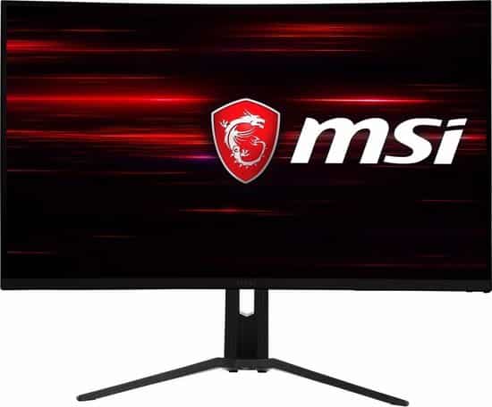 msi optix mag322cqr qhd va curved 165hz gaming monitor 32 inch