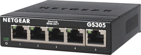 netgear gs305 netwerk switch unmanaged 5 poorten 1