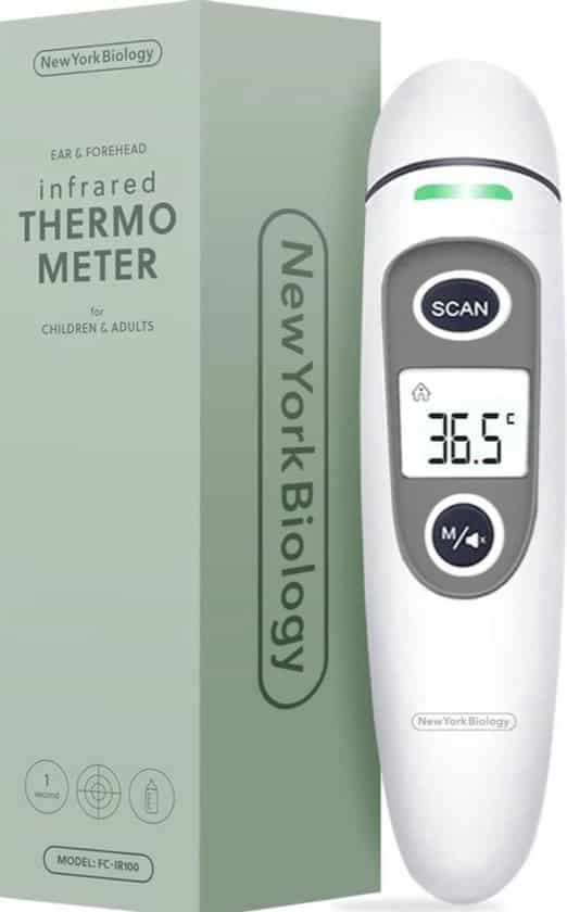 new york biology voorhoofd thermometer lichaam koortsthermometer voor