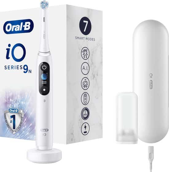 oral b io 9n elektrische tandenborstel wit