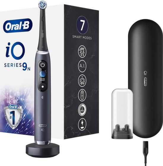 oral b io 9n elektrische tandenborstel zwart 1