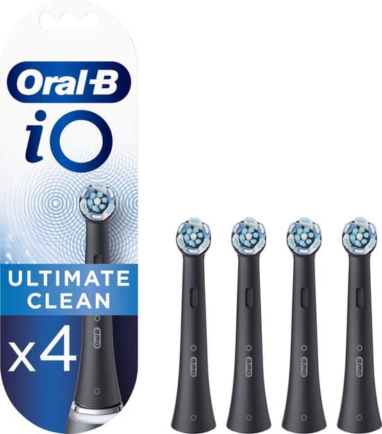 oral b io ultimate clean opzetborstels zwart 4 stuks 1