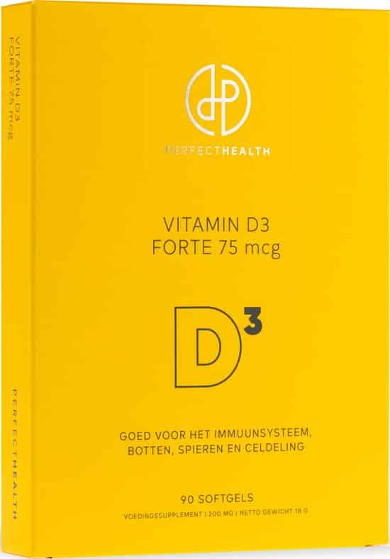 perfect health vitamine d3 forte extra hoog gedoseerd
