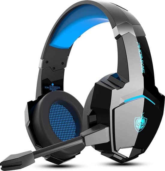 phoinikas g9000 bt bluetooth laptop gaming headset met microfoon over ear