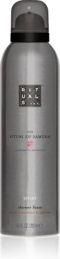 rituals the ritual of samurai foaming shower gel sport 200 ml