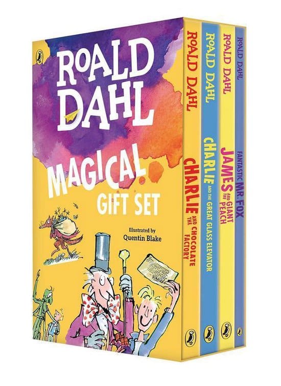 roald dahl magical gift set 4 books