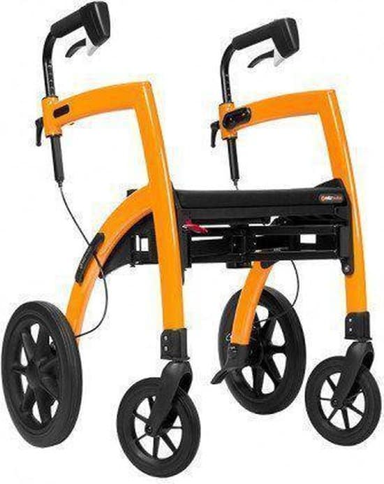 rollator rollz motion oranje