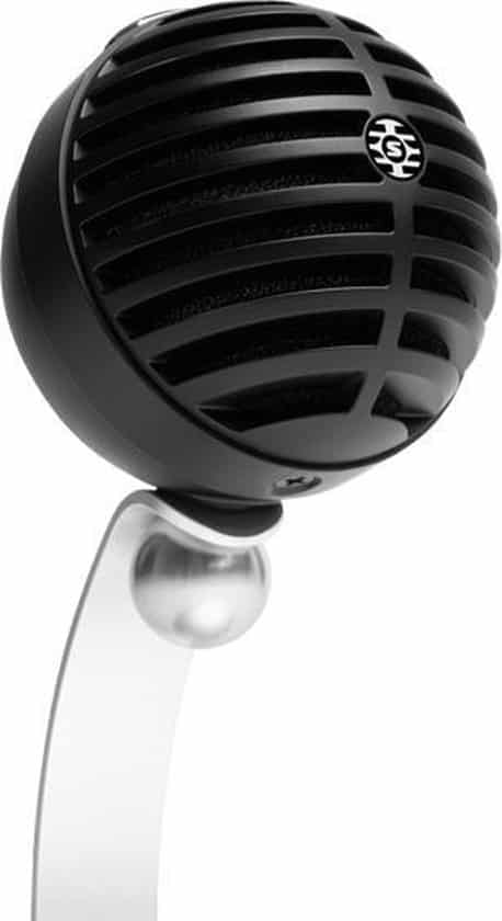 shure mv5c usb microfoon zwart zilver microfoon voor studios