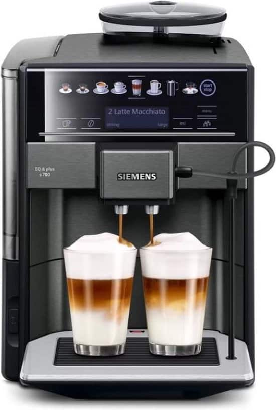siemens eq6 plus s700 te657319rw volautomatische espressomachine zwart