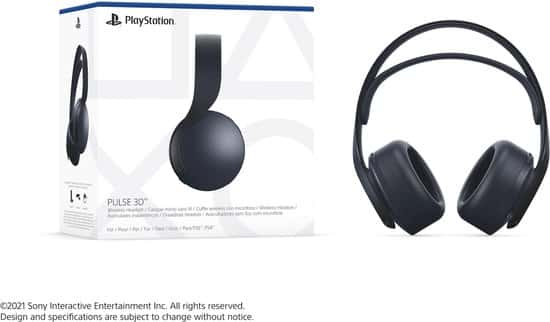 sony pulse 3d draadloze headset midnight black ps4 ps5 2