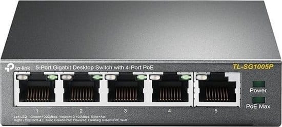 tp link tl sg1005p switch