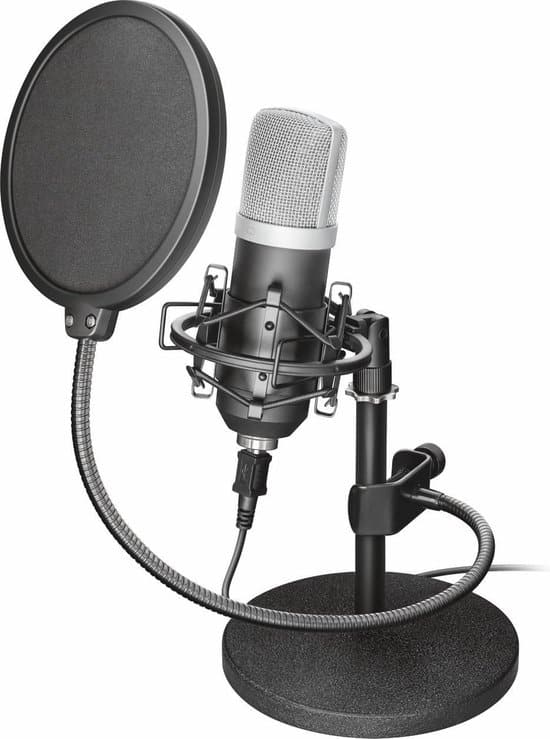 trust gxt 252 emita usb studio microfoon met popfilter windows 1 1