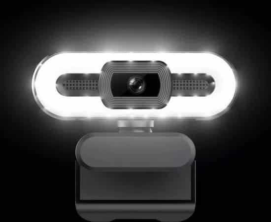 webcam voor pc verstelbare camera webcam lichtring camera cover