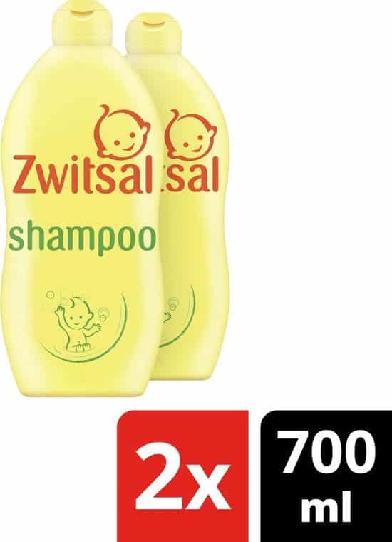 zwitsal baby shampoo 2 x 700 ml voordeelverpakking