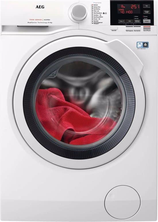 aeg l7wb86gw 7000 serie prosteam was droogcombinatie