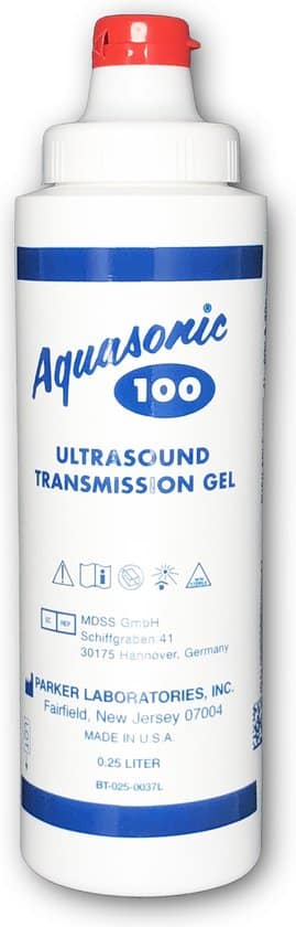 aquasonic ultrasound doppler gel 250 ml
