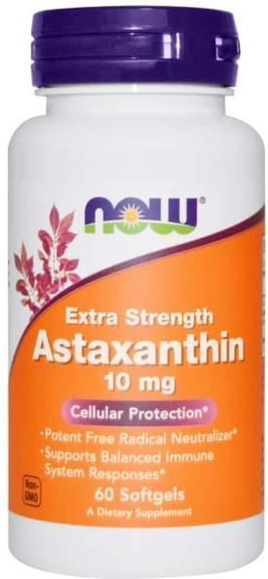 astaxanthine 10mg now foods 60softgels
