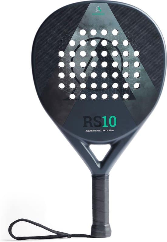 avensio rs10 padel racket 3k carbon round shape eva foamcore