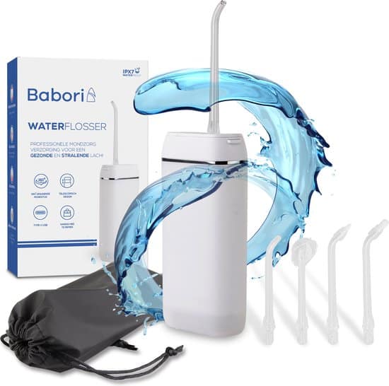 babori elecktrische waterflosser tandsteen verwijderaar monddouche 3