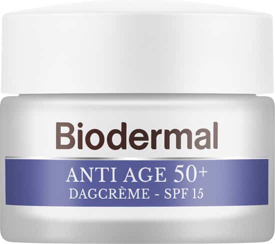 biodermal anti age dagcreme 50 dagcreme met hyaluronzuur en vitamine e