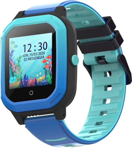 bruvz kt20 smartwatch kinderen gps horloge kind gps tracker kind 1 2