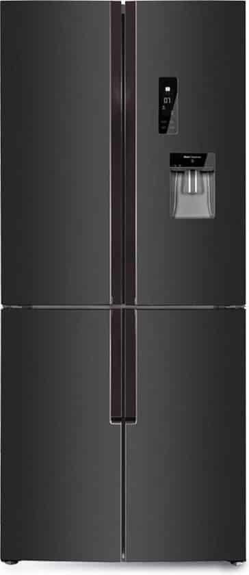 chiq fcd418ne4d multidoor koelkast met inverter no frost 420l