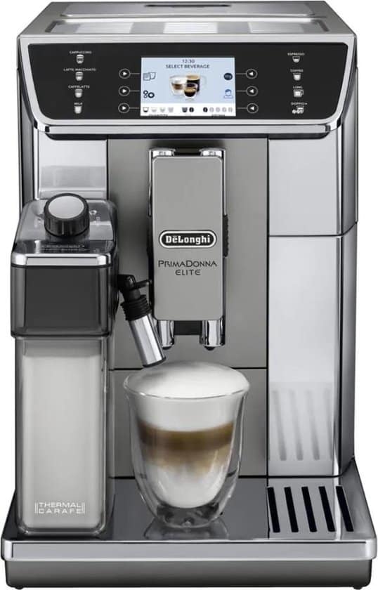 delonghi primadonna elite ecam65055ms volautomatische espressomachine