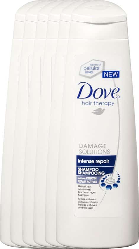 dove intense repair women 250 ml shampoo 6 stuks voordeelverpakking