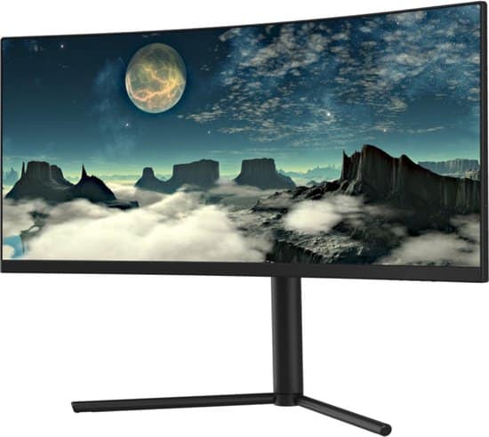 game hero 29 inch curved ultrawide gaming monitor free sync 100 hz 21 9