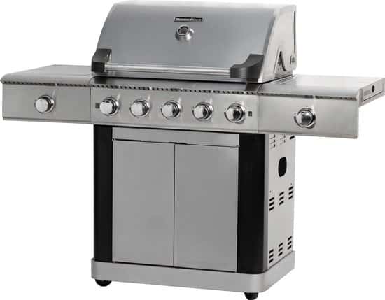 gasbarbecue en grill 5 1 1 branders edelstaal