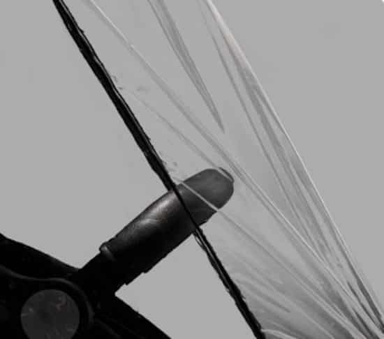 hamilton stroller rain cover regenbeschermer strak en modern buggy