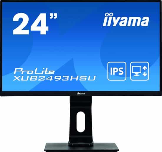 iiyama xub2493hsu b1 full hd ips monitor 24 inch