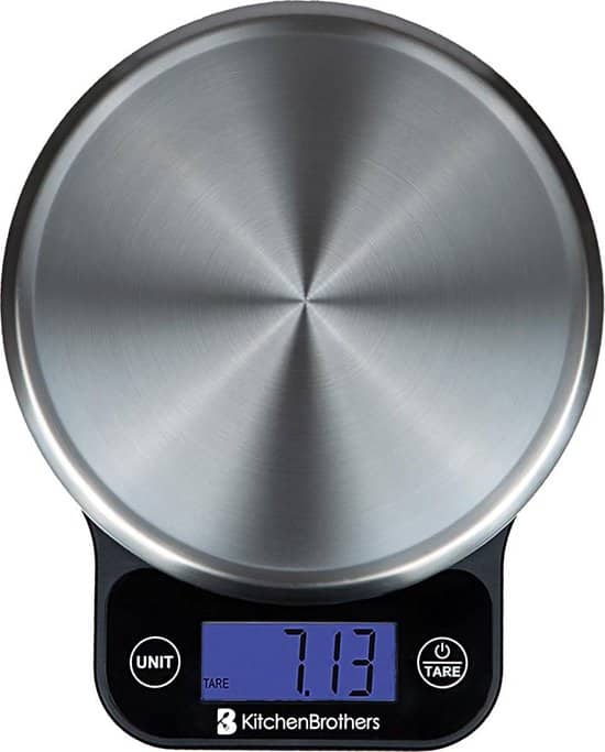 kitchenbrothers digitale precisie keuken weegschaal 1gr tot 6 kg met