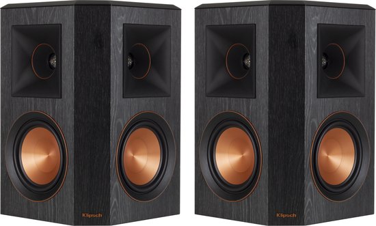 klipsch rp 502s surround speaker zwart set