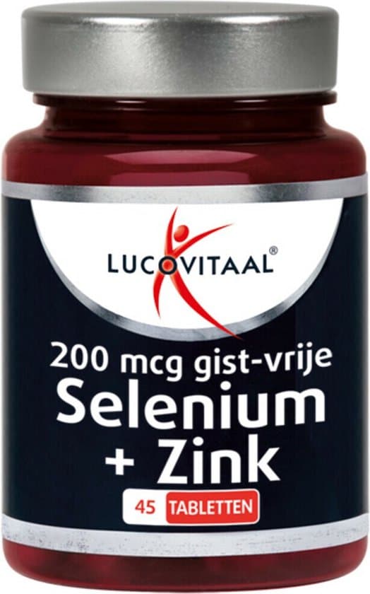 lucovitaal selenium zink tabletten supplement 45 tabletten