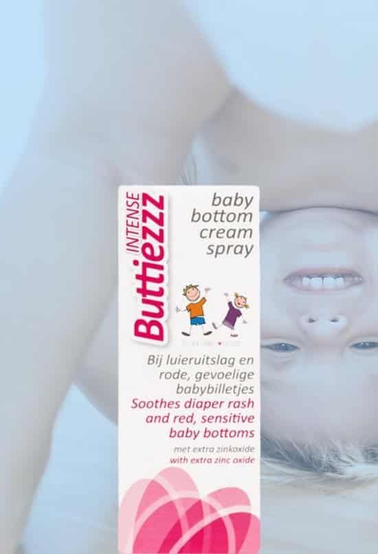 luieruitslag buttiezzz intense baby bottom cream spray