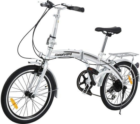 luxiqo vouwfiets fiets 7 versnellingen 20 inch opvouwbare fiets