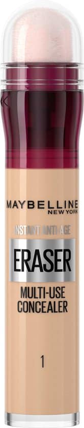 maybelline new york instant anti age eraser concealer 01 6 8 ml