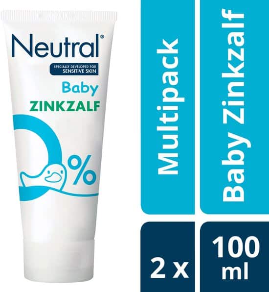 neutral 0 baby zinkzalf 2 x 100 ml voordeelverpakking