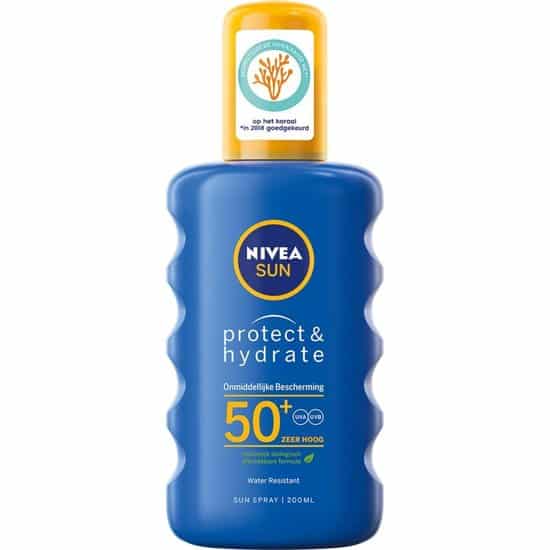 nivea sun protect hydrate zonnespray spf 50 200 ml