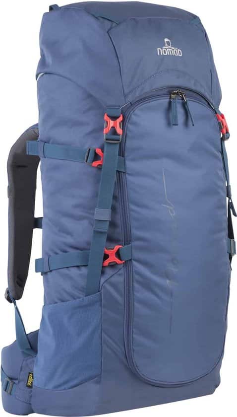 nomad batura premium slimfit 60 l backpack easy fit explorer steel