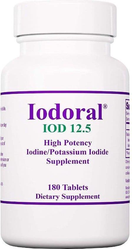 optimox iodoral 12 5 mg jodium supplement 180 tabletten
