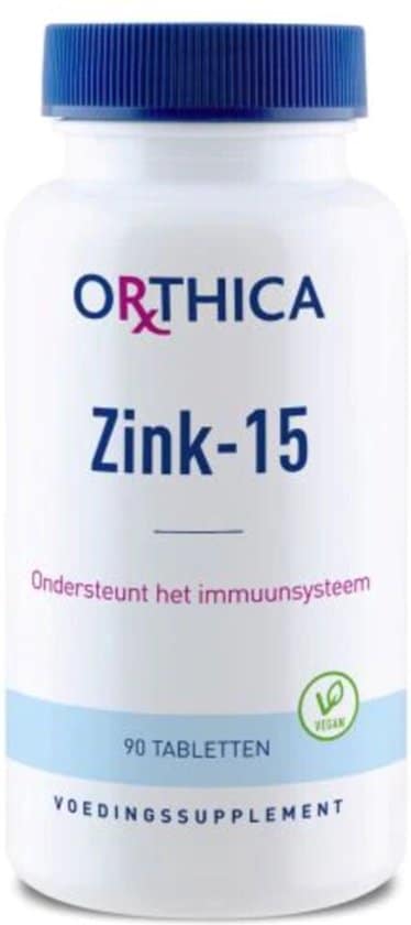 orthica zink 15 voedingssupplement 90 tabletten