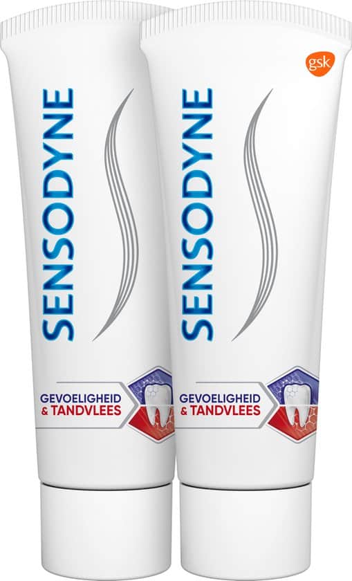 sensodyne sensitivity gum 2 x 75 ml tandpasta