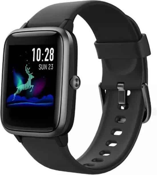 sporthorloge zwart s205l hardloophorloge telefonische meldingen fitness