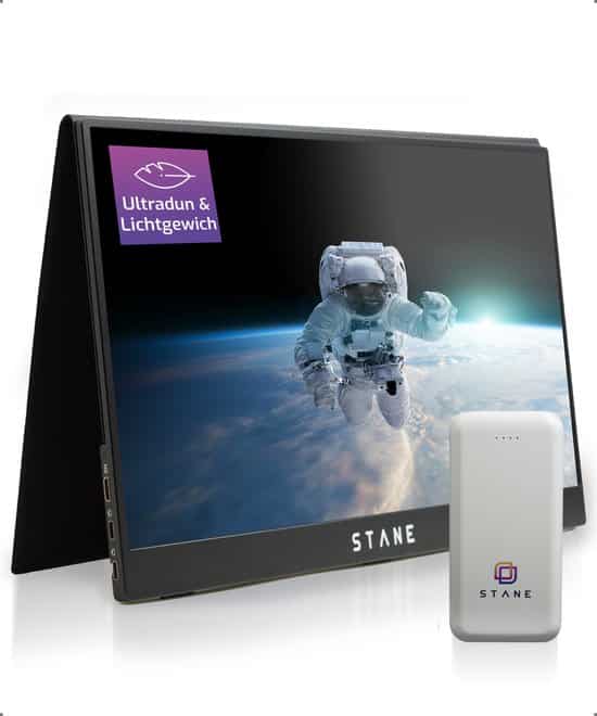 stane polestar ips portable monitor full hd hdmi usb c inclusief