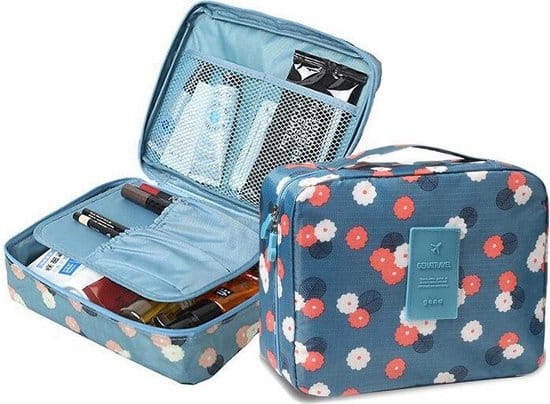 travel toiletbag reis toilet bag make up organizer cosmetica etui tasje