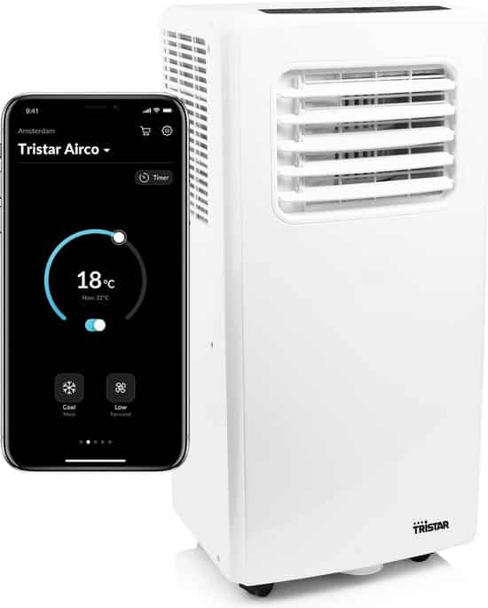 tristar ac 5670 smart airco mobiele airconditioning 7000 btu bestuurbaar 1